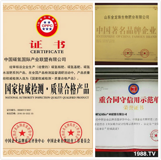 碳氫核肥十大新聞